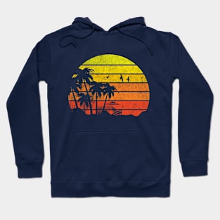 Palm Tree Tropical Beach Hoodie